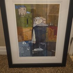 lithograph by John Ross Palmer, an American artist and founder of the Escapism art movement. Palmer was named Artist of the Year 