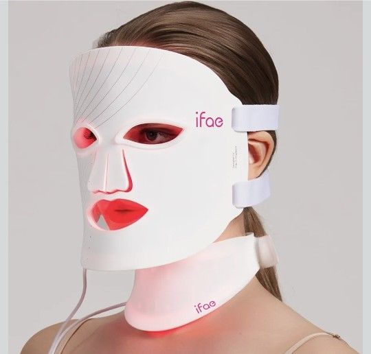 Brand New Sealed iFae Ultimate LED Face & Neck Mask — 7-Color Light Therapy