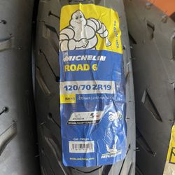 Michelin Road 6 Front Tire 120/70-19 Adventure Bikes