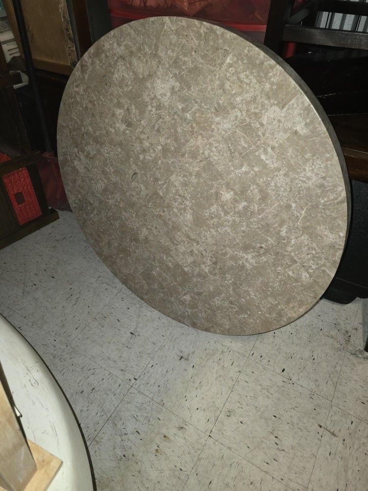 Marble Round Table