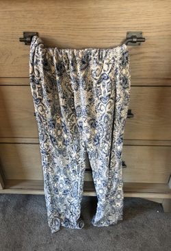 Boho flowery pants