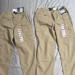 women's 5.11 Taclite Pro Pant, Poly-Cotton Ripstop (2-Size 10R & 1-Size 12R) $55 each.