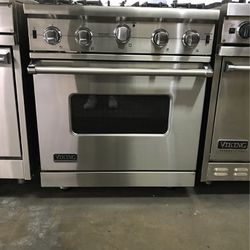 Viking 30”Wide All Gas Range Stove 7Series In Stainless Steel 
