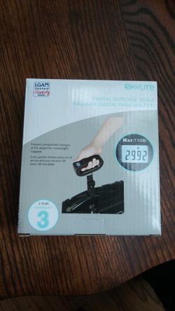 Skylite Digital suitcase scale