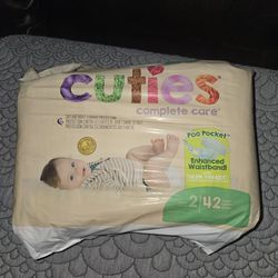 Cuties Diapers Size 2