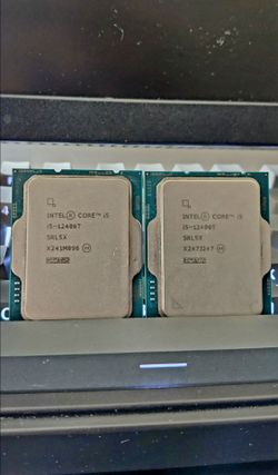 Two intel i5-12400T