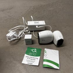 Arlo 2 Camera System (exterior And Interior) + Voice