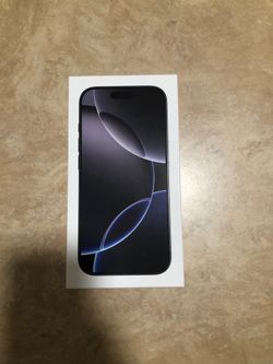 IPhone 16 Pro Black Titanium 128GB - T-Mobile Locked - Flawless Screen, Cracked Back, Water Damaged - For Parts/Repair