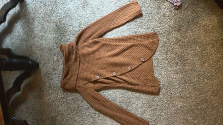 Orange sweater