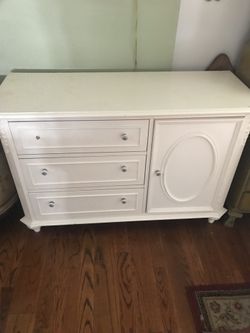 White girl dresser or a server