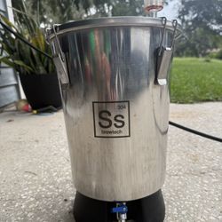 Ss Brew bucket Home Brew Fermenter (Stainless Steel)