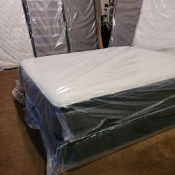 New King Size Mattress And Boxspring Delivered 