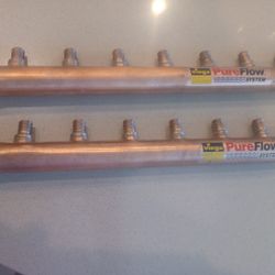 Viega-65610 10 Port Manifold $80 Ea.