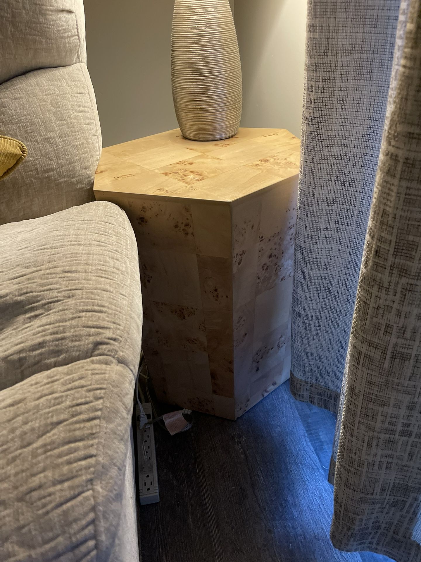 Wood End Table