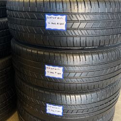 🛞SET OF 4 USED TIRES🛞 215/65/17 GOODYEAR •INSTALL/BALANCE INC•