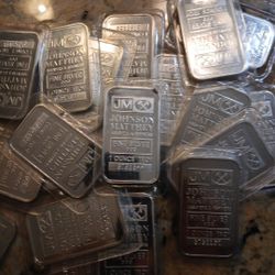 Johnson Matthey 1 Oz Silver.999