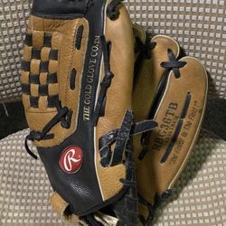 Rawlings RBG36TB Gold Gove 12.5” full leather grain right hand throw baseball glove mitt