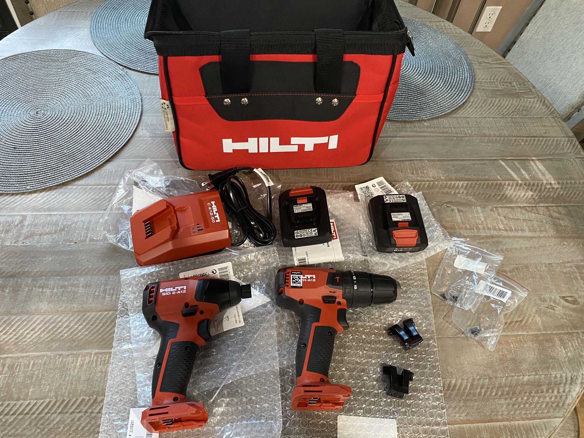 HILTI Drill/Impact Driver Combo Kit