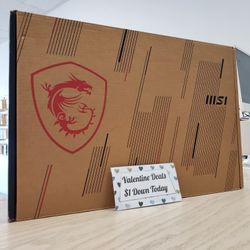 MSI GE76 RAIDER 17.3IN BRAND NEW GAMING LAPTOP - $1 DOWN PAYMENT - NO CREDIT NEEDED
