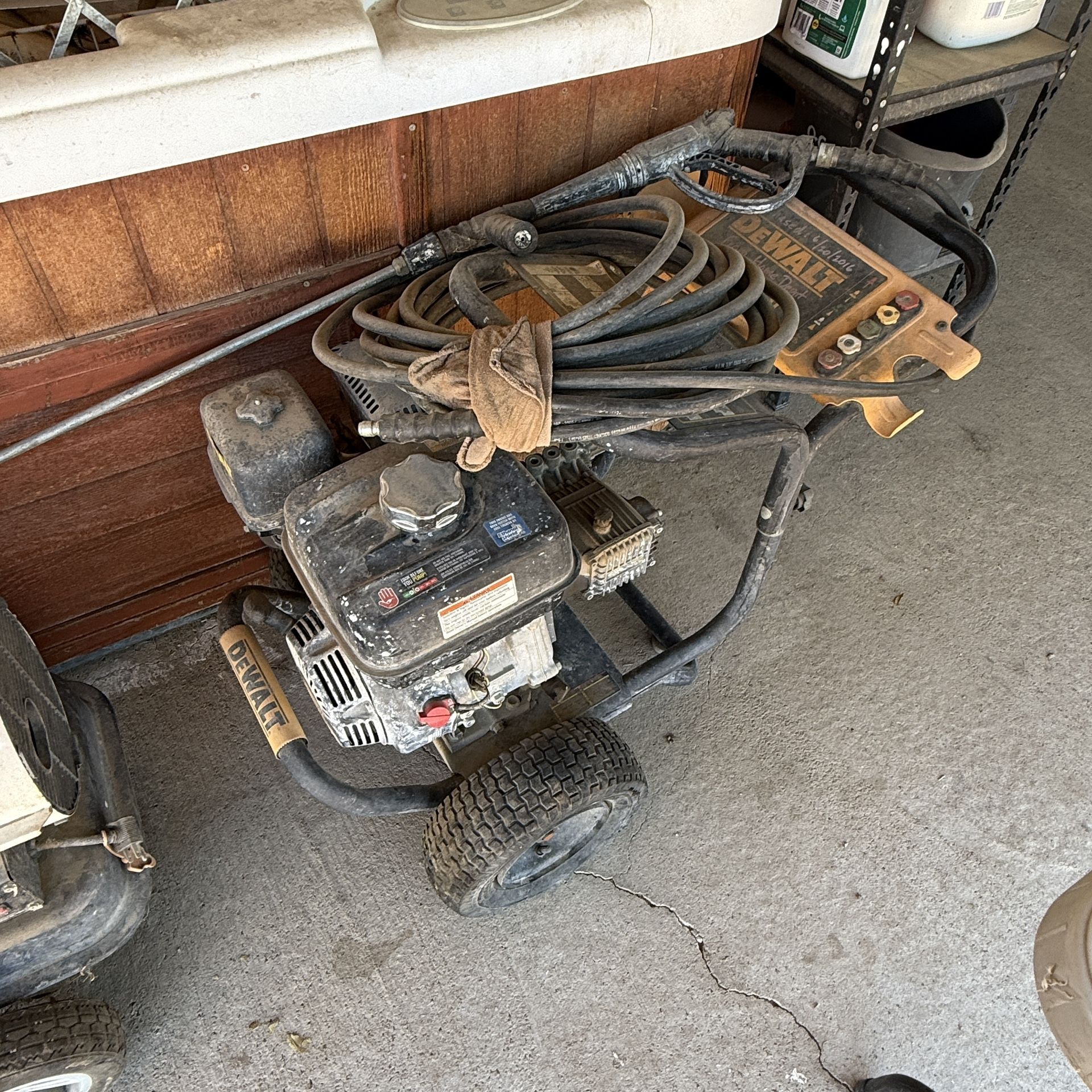 Dewalt 3800 psi pressure washer