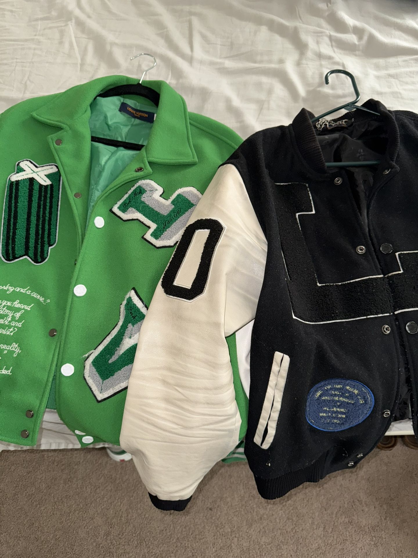 Louis Vuitton Varsity Jackets $1500‼️