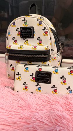 LoungeFly backpack w/matching wallet