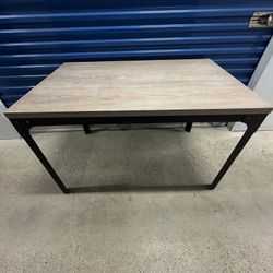 table (wood-metal)