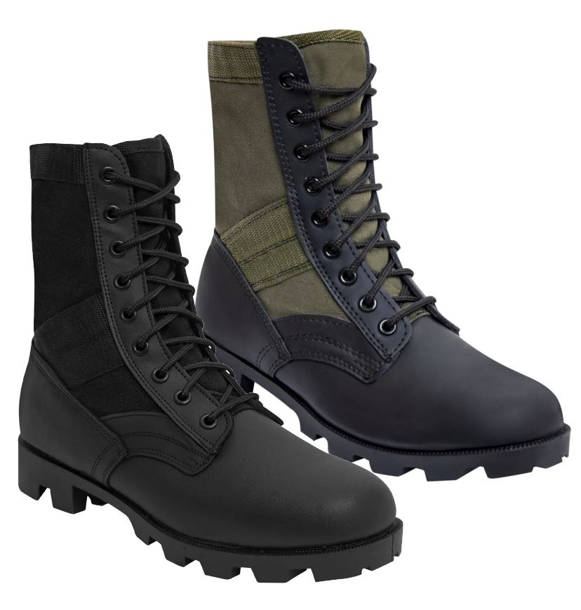 New Rothco is Leather Lace-up Military Jungle Boots Tactical GI Style Combat Boots 