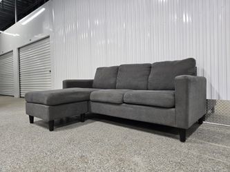 Sectional Couch Gray Color 