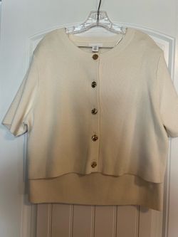 H&M mama/maternite, skirt and blouse, size XL, 100%cotton heavyweight knit fabric