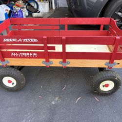 Classic Radio Flyer Wagon With 10” Rubber Air Tire