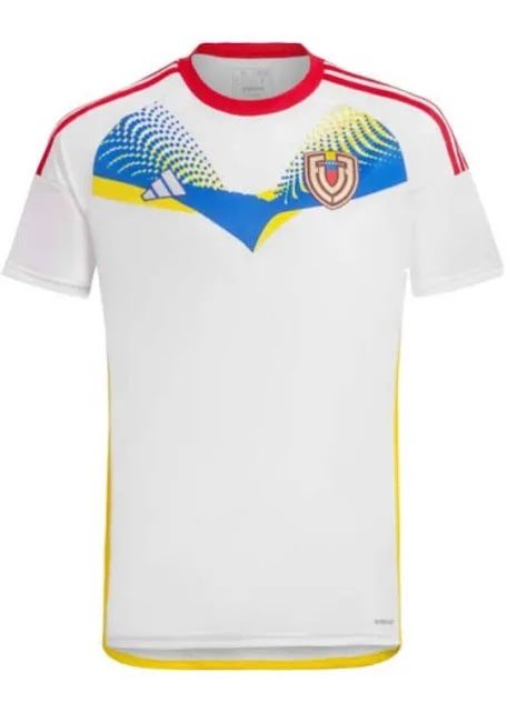 Venezuela Soccer Jersey Futbol White Vinotinto Futbol
