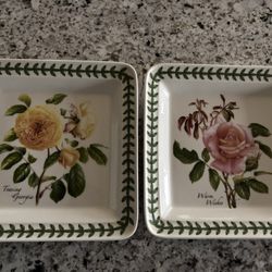 Portmeirion Botanic Roses – 8.5” Square Dish (Set of 2) – $29 + Tax Each Retail