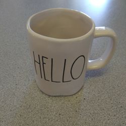 Rae Dunn "Hello" Coffee Mug