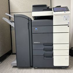 Konica Minolta Bizhub 554e Black & White Copier Printer Scanner Fax