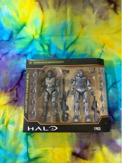 Halo The Spartan Collection  Spartan MK VII and Spartan Gungnir  2 pack