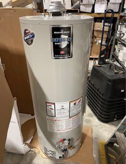 50 gallon water heater propane tall new 
