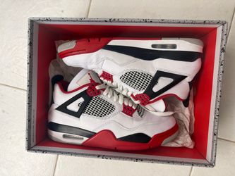 Fire red 4 size 8.5