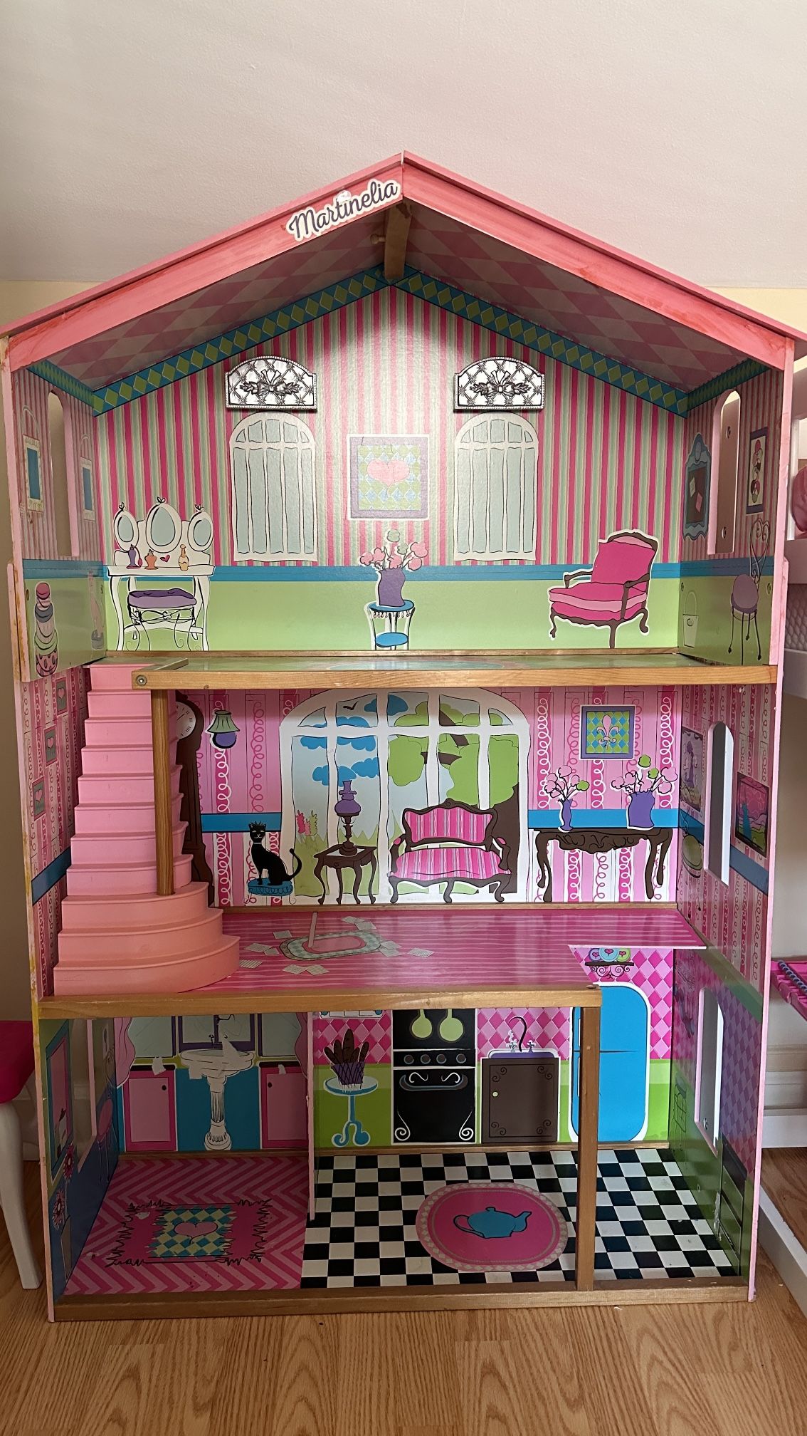 Large Barbie Dollhouse – 3 Floors