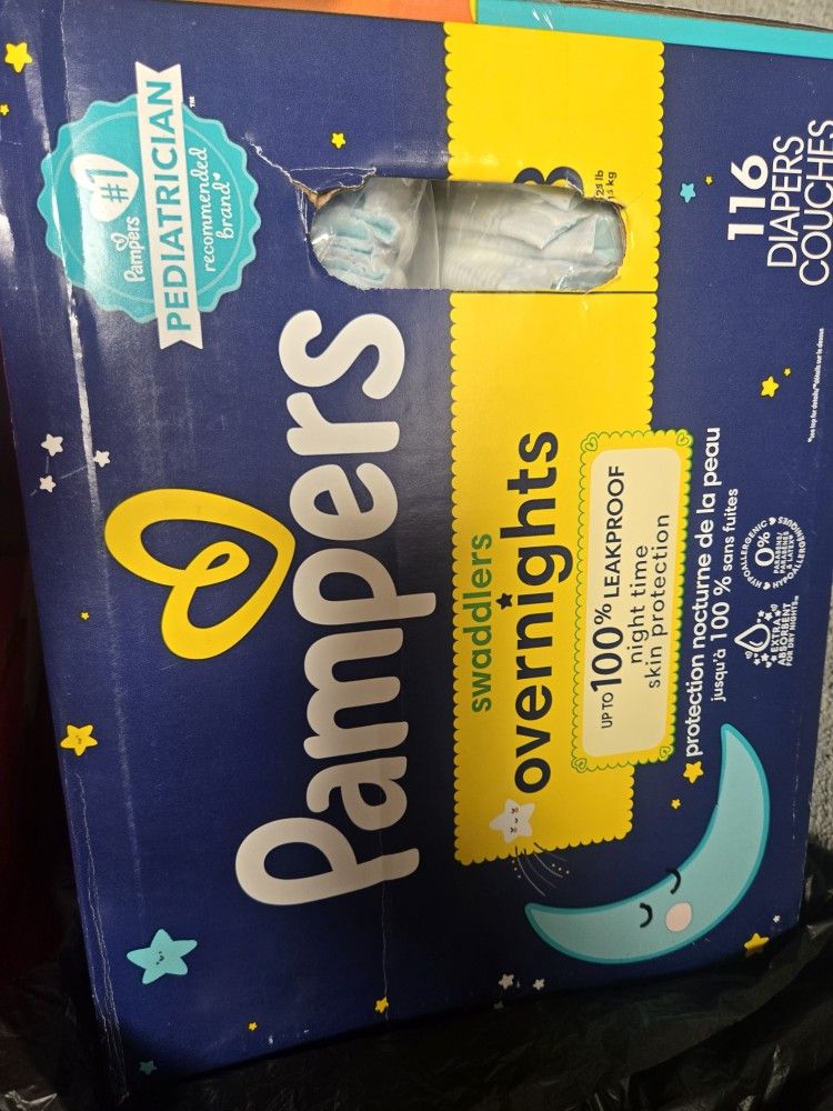 Pampers/diapers