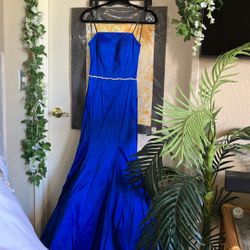 Blue Evening Gown