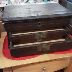Vintage Machinist Chest Tool Box- Located in Shelton
