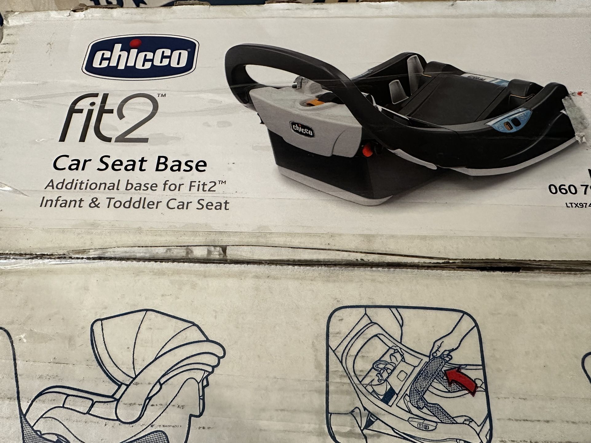  Chicco Fit2 Infant & Toddler Car Seat Base