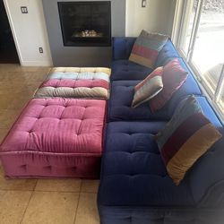 Modular 5 Piece Couch 122” Long 