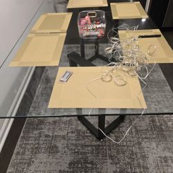 Glass Dinning Table Only