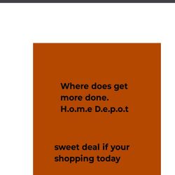 Sweet Deal For H.D Today Only 