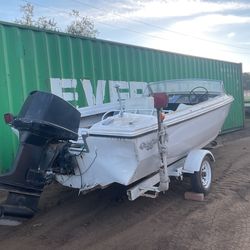 Glastron Boat And Trailer