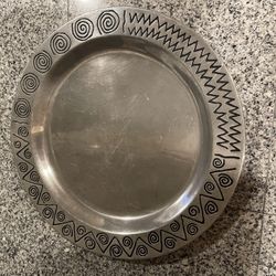 The Wilton Co. Silver Serving Tray