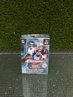 Football Topps Chrome (Blaster Box)