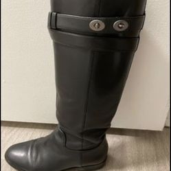Leather boots (coach)